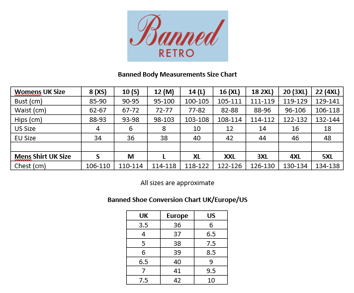 Banned best sale apparel shoes
