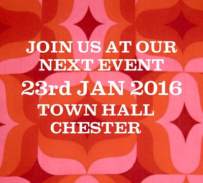 Chester's Affordable Vintage Fair - Jan Sale! Saturday 23rd January 2016 11am-4pm