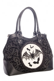 Banned Retro Dragon Nymph Bats Black Handbag
