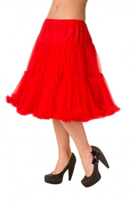 Banned Retro Starlite 23" Red Petticoat