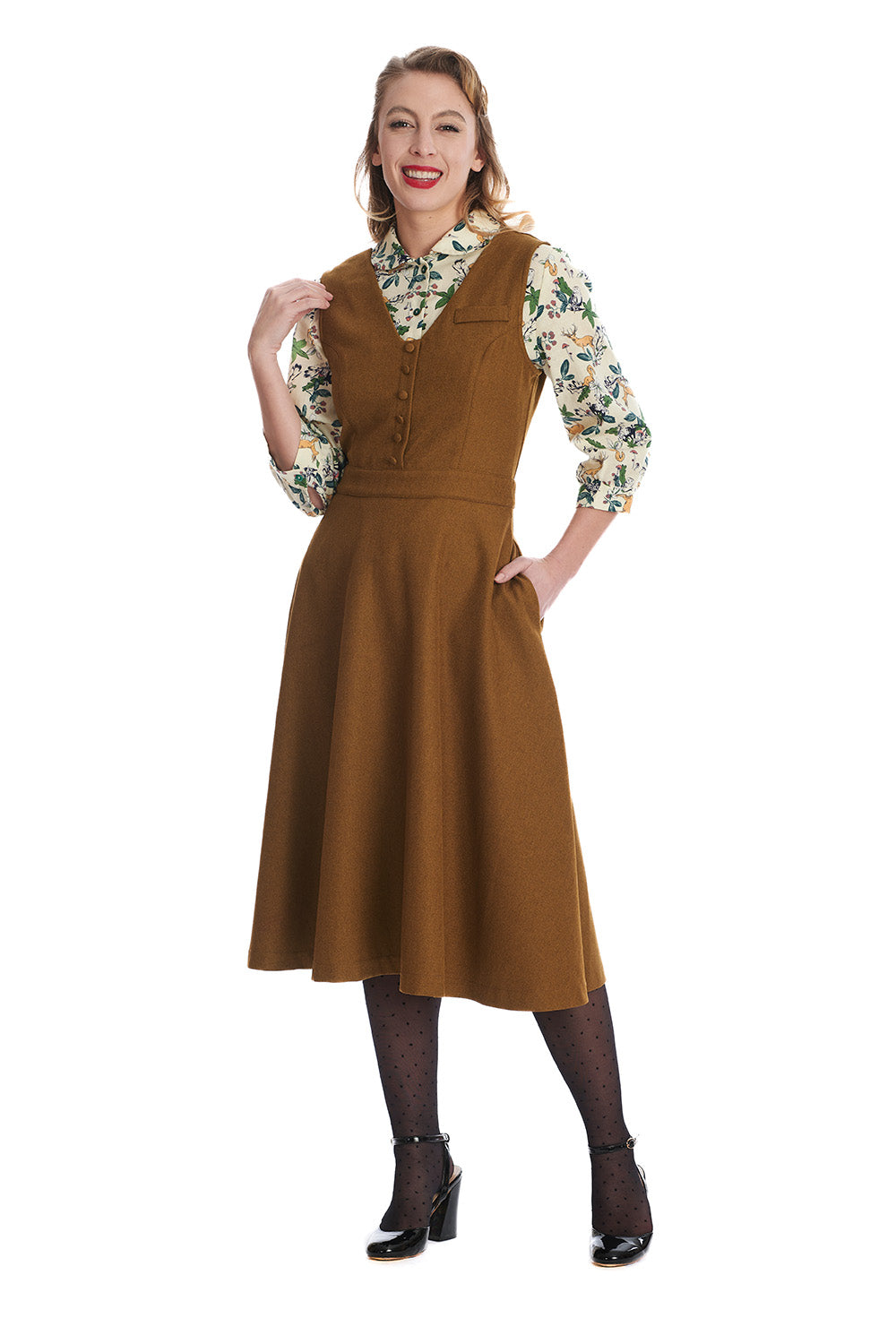 Dresses and Skirts Cherry Red Vintage