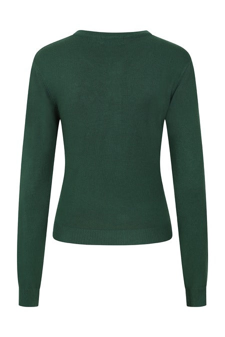 Banned Retro Woodland Mushroom Raccoon Green Cardigan
