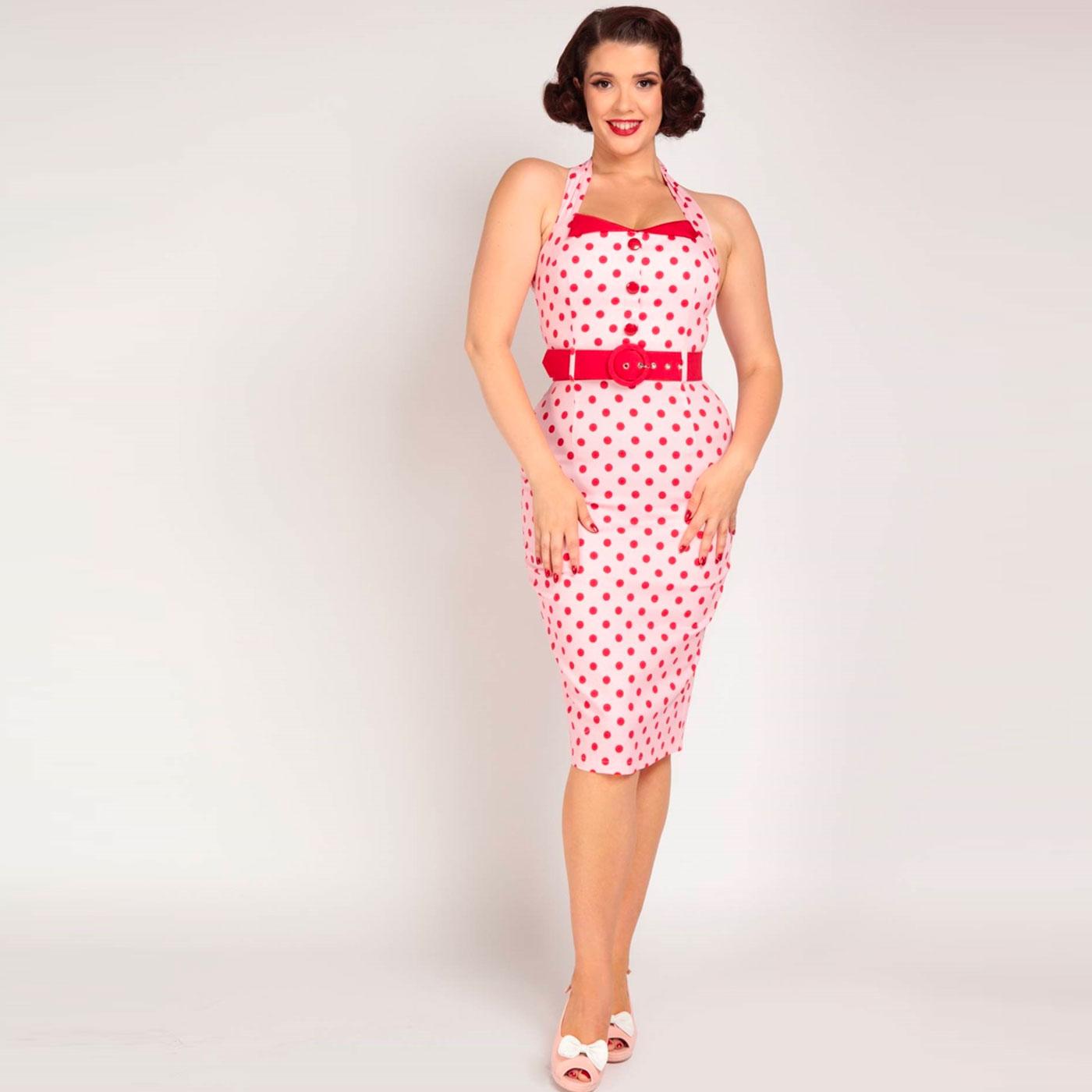 Cherry Vintage Collar Dress