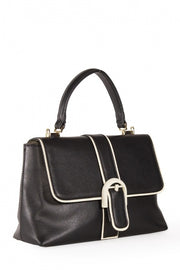 Banned Retro 60s Style Far Out Black Handbag