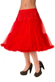 Banned Retro Lifeforms 26" Red Petticoat