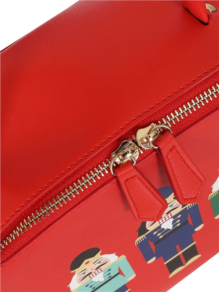 Collectif Lulu Hun Nutcracker Red Bag